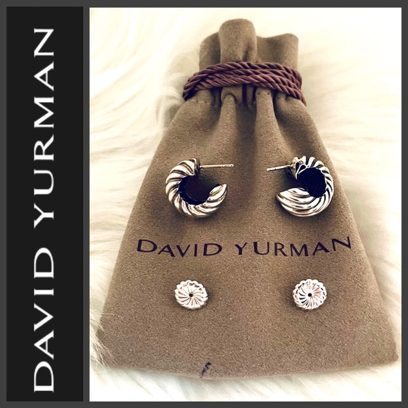 David Yurman Jewelry - 🆕Listing David Yurman Huggie Cable Earrings